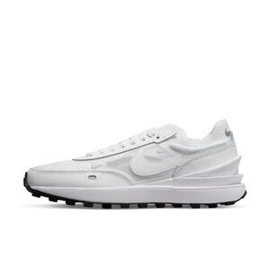 NIKE Women's Waffle One White Black Shoes Size 7.5